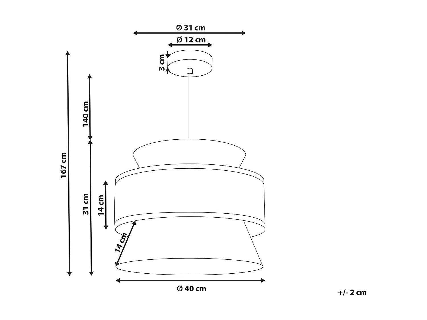 Lampe suspension LUYANO Rotin Vert clair
