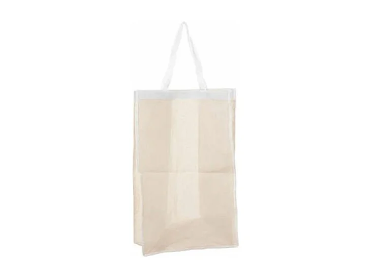 Panier à Linge Double Bambou "Sicela" 60cm Naturel