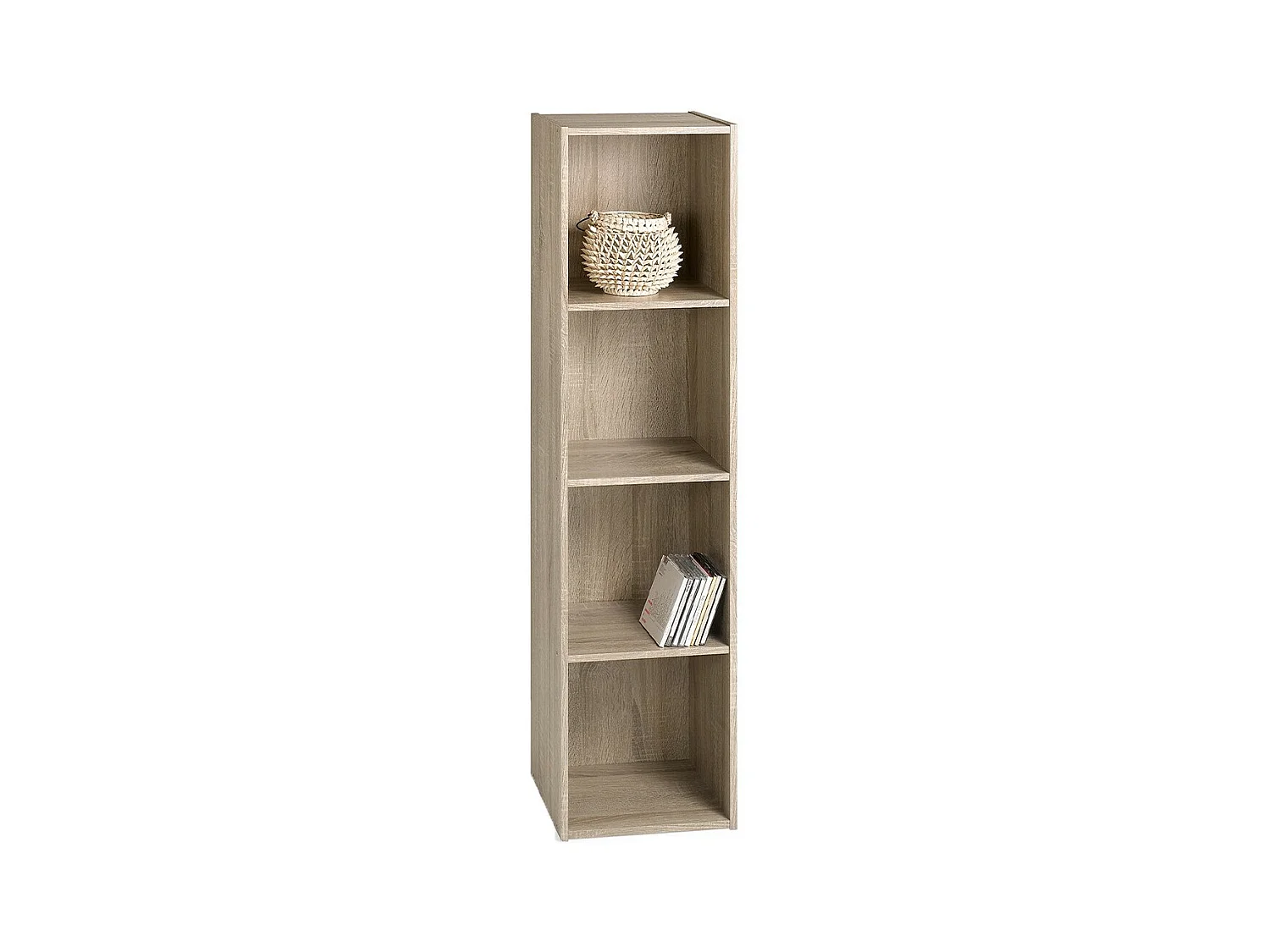 Mueble con 4 Compartimentos - L31 x H122 cm