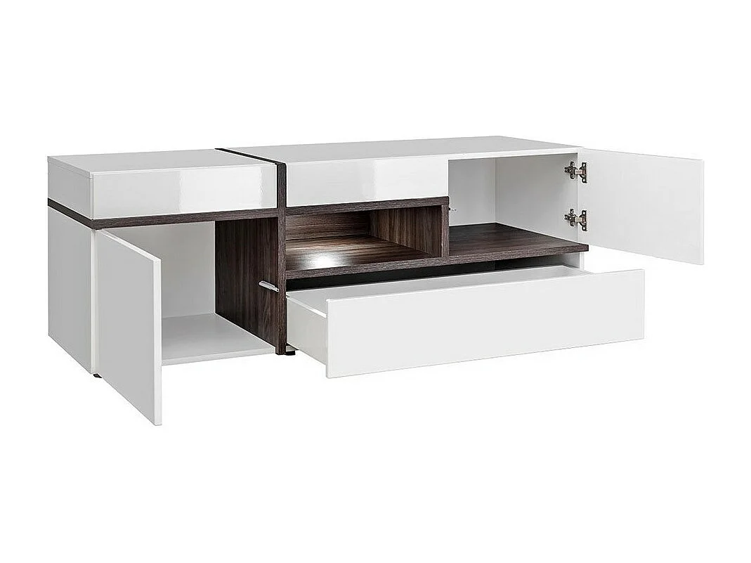 TV-Schrank 150 cm CRISS mit integrierter LED-Beleuchtung, moderne Dekoration für das Wohnzimmer