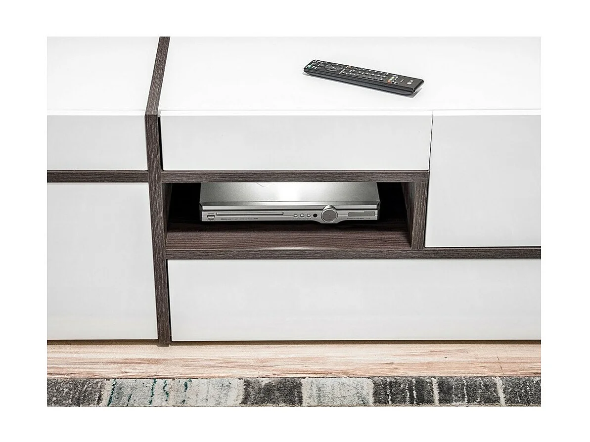 TV-Schrank 150 cm CRISS mit integrierter LED-Beleuchtung, moderne Dekoration für das Wohnzimmer