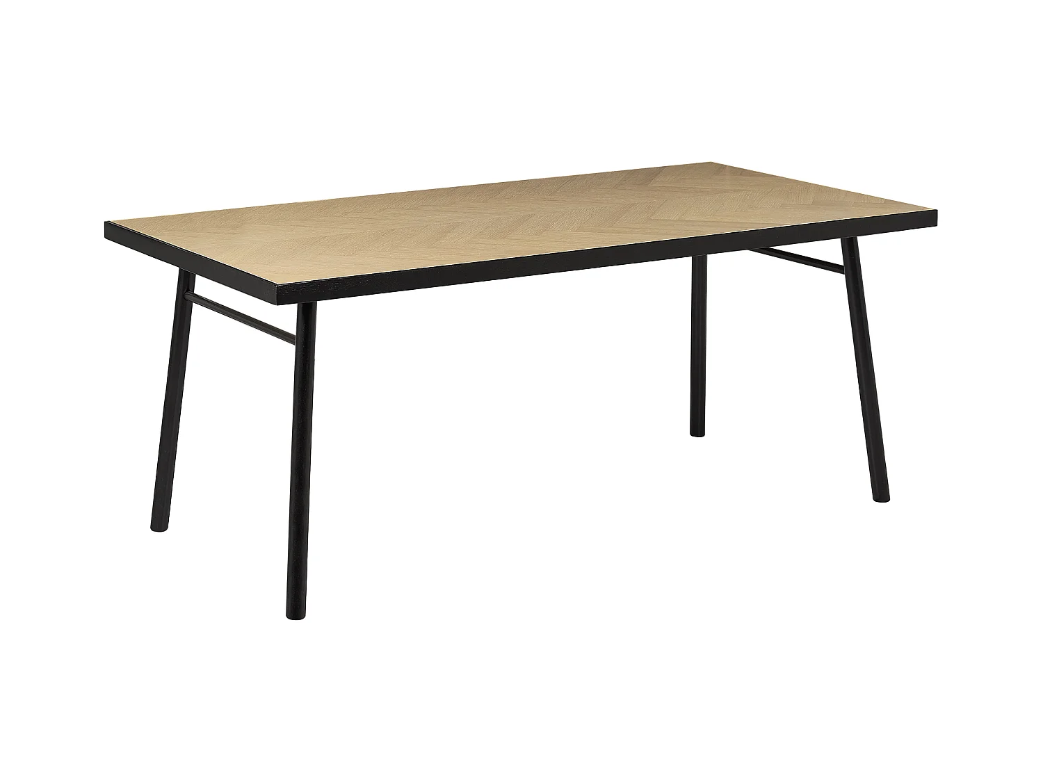 Mesa de comedor IVORIE Fresno claro 180 cm 90 cm