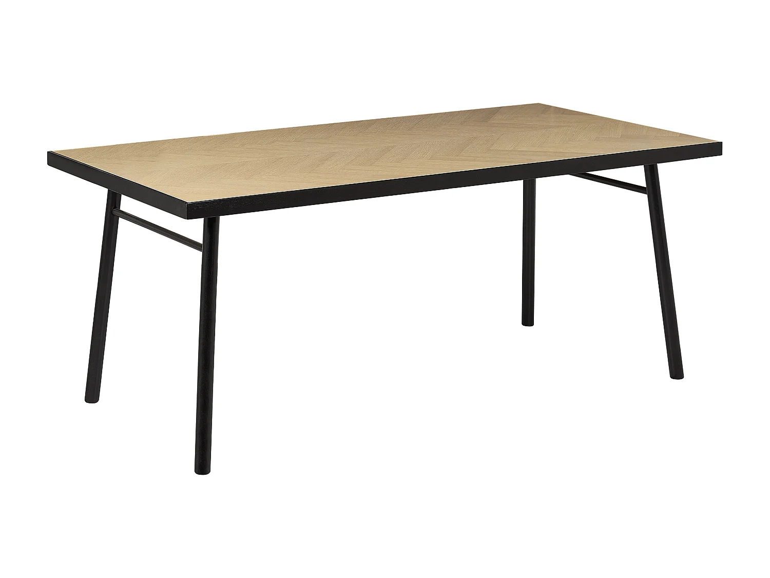 Mesa de jantar IVORIE Freixo claro 180 cm 90 cm