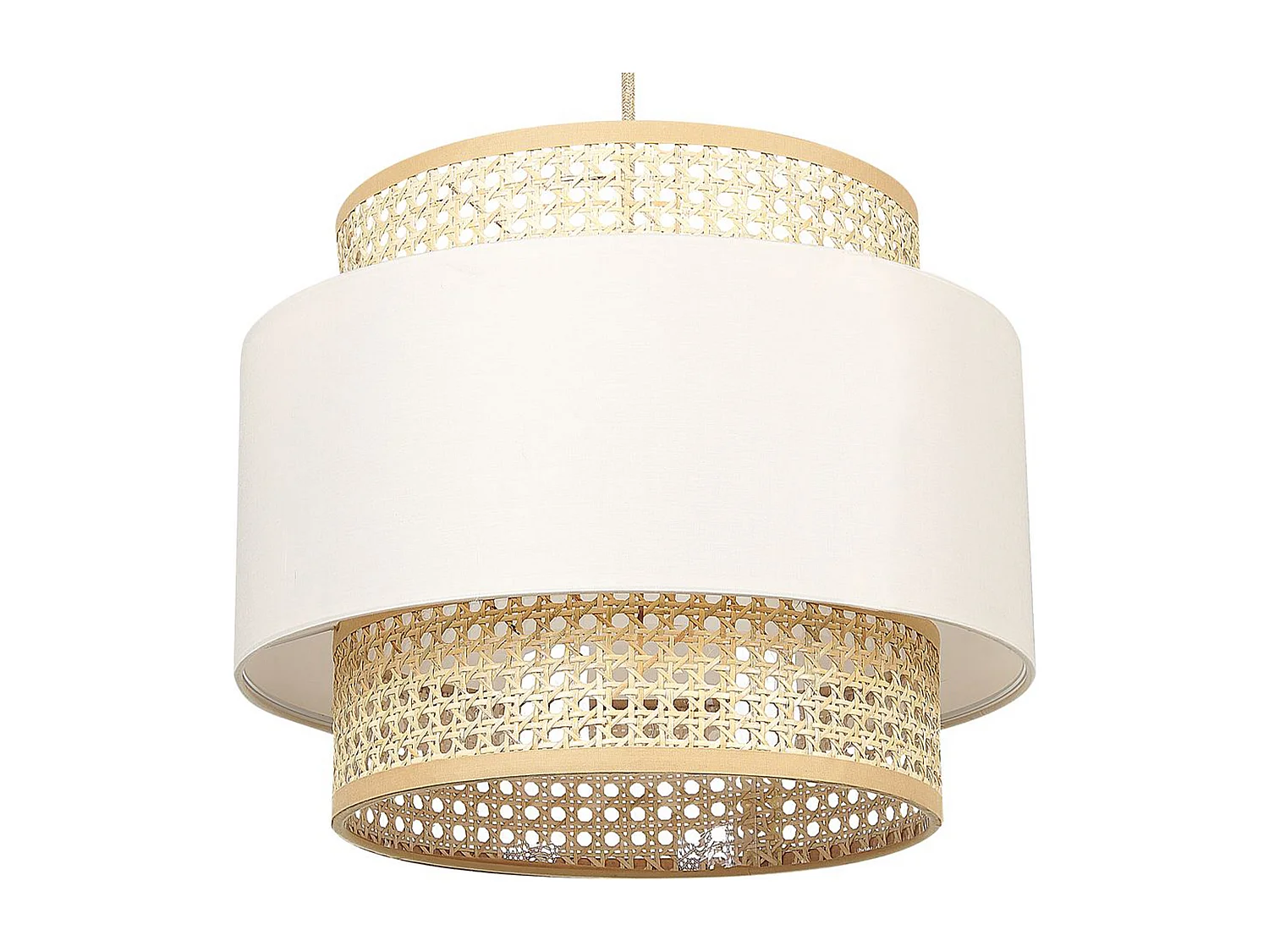 Hanglamp YUMURI Rotan Lichtbeige