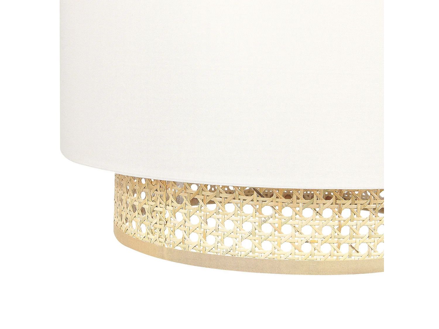 Lampadario YUMURI Rattan Beige chiaro