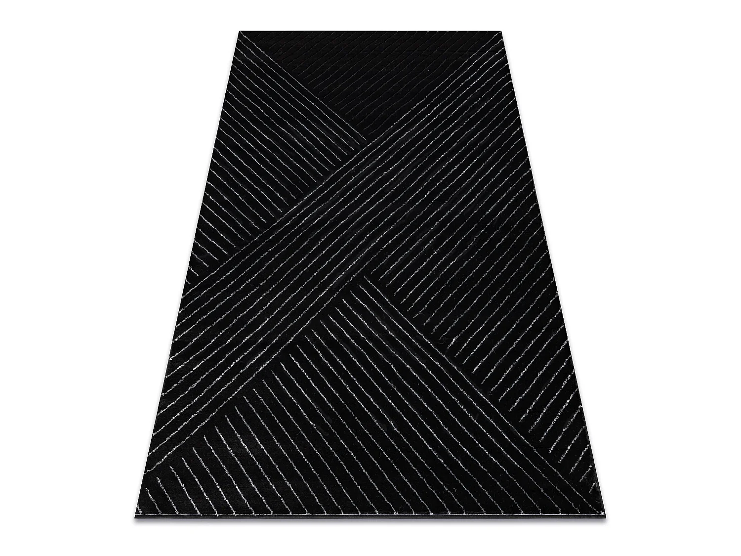 Tapis EMERALD exclusif A0084 glamour, élégant, lignes, géométrique 160x220 cm