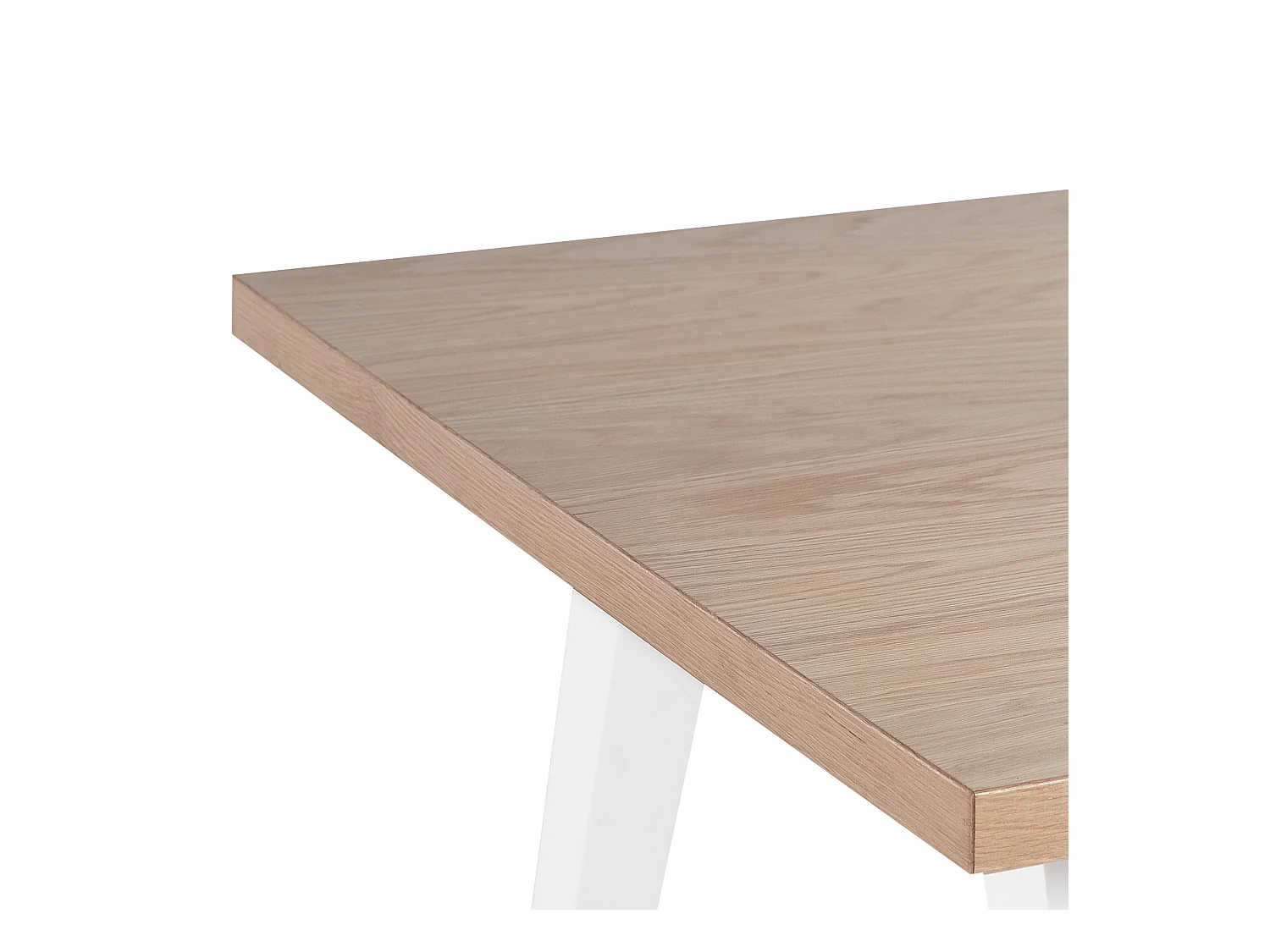 Tavolo da pranzo LENISTER Marrone/ Bianco 150 cm 90 cm