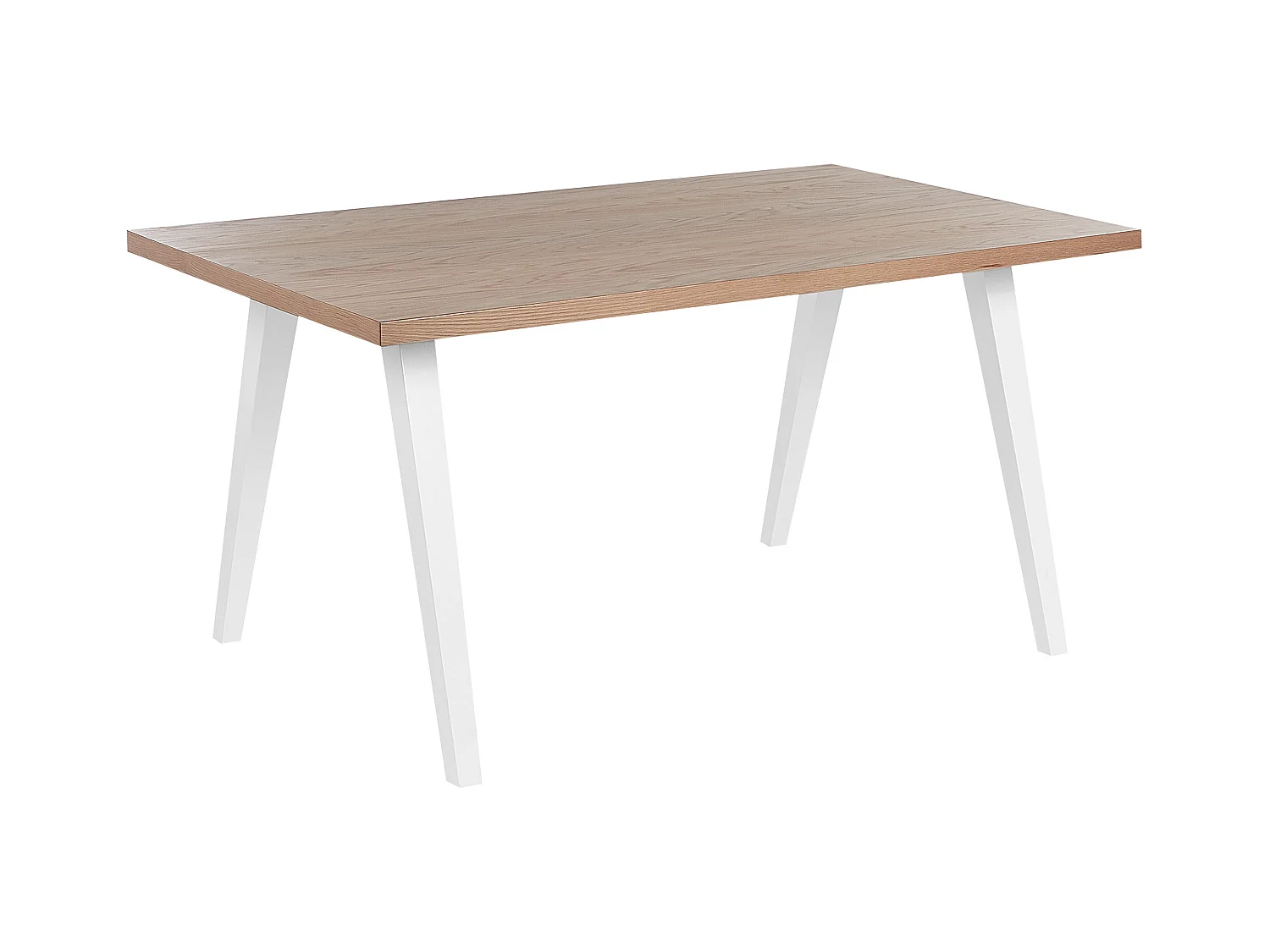 Table de repas LENISTER Marron/blanc 150 cm 90 cm