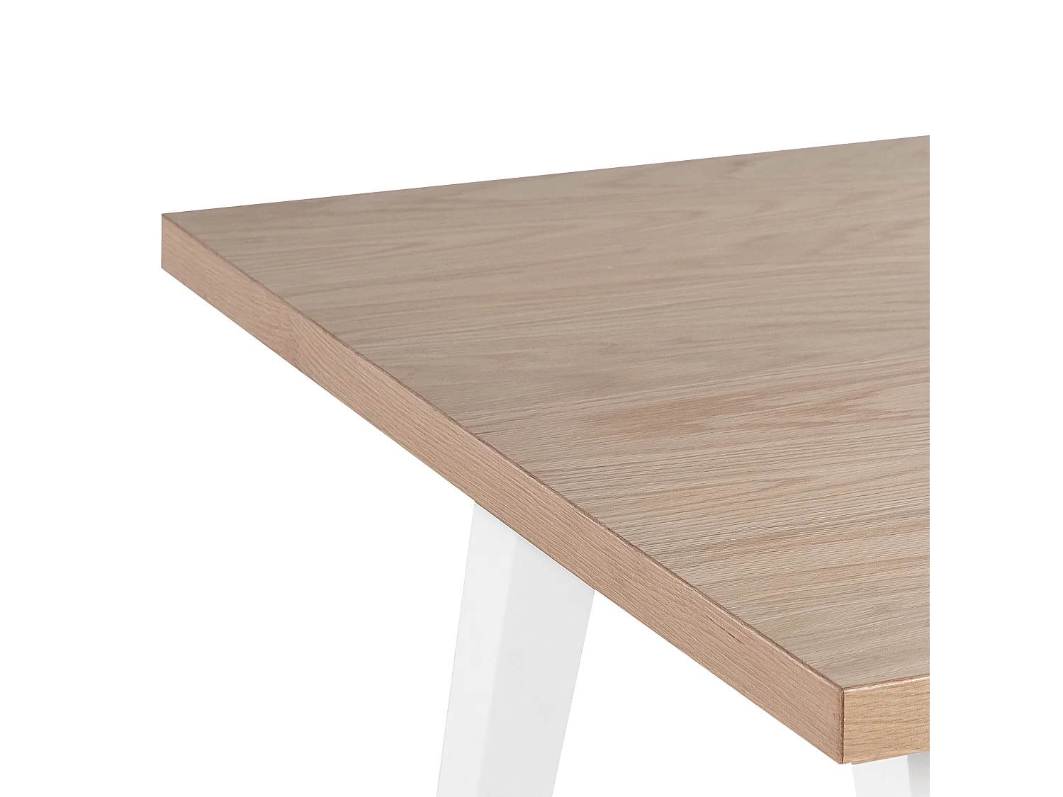 Table de repas LENISTER Marron/blanc 150 cm 90 cm