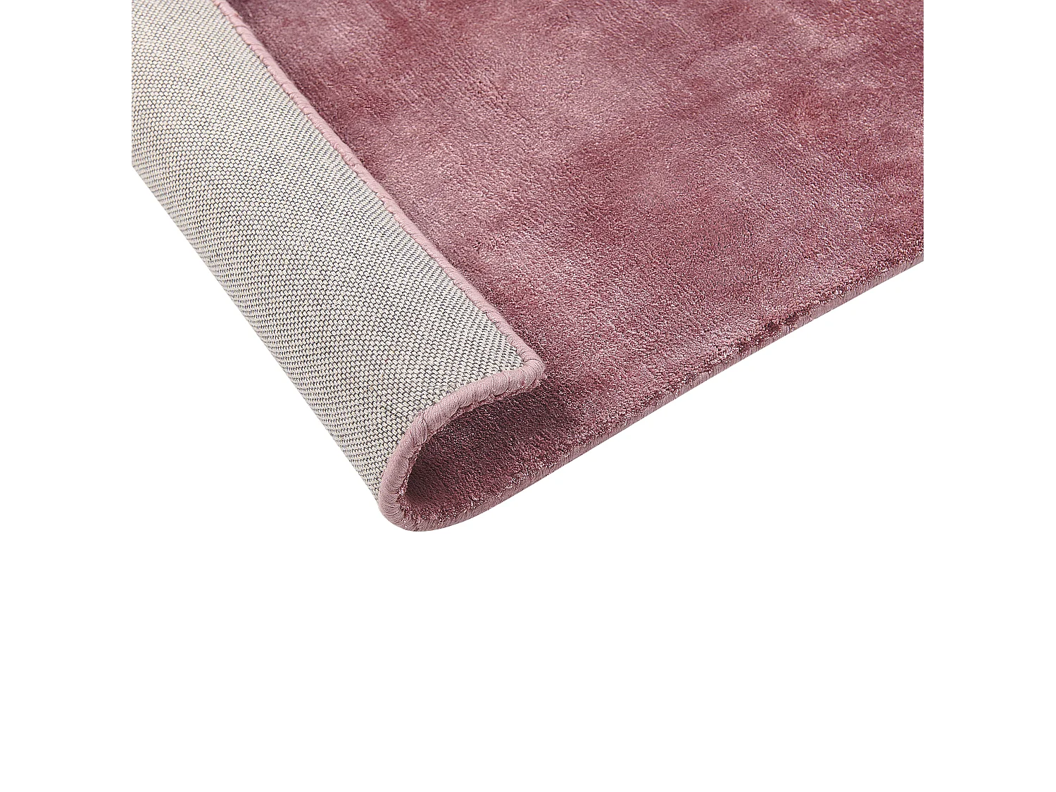 Tapete em viscose rosa 140 x 200 cm GESI II