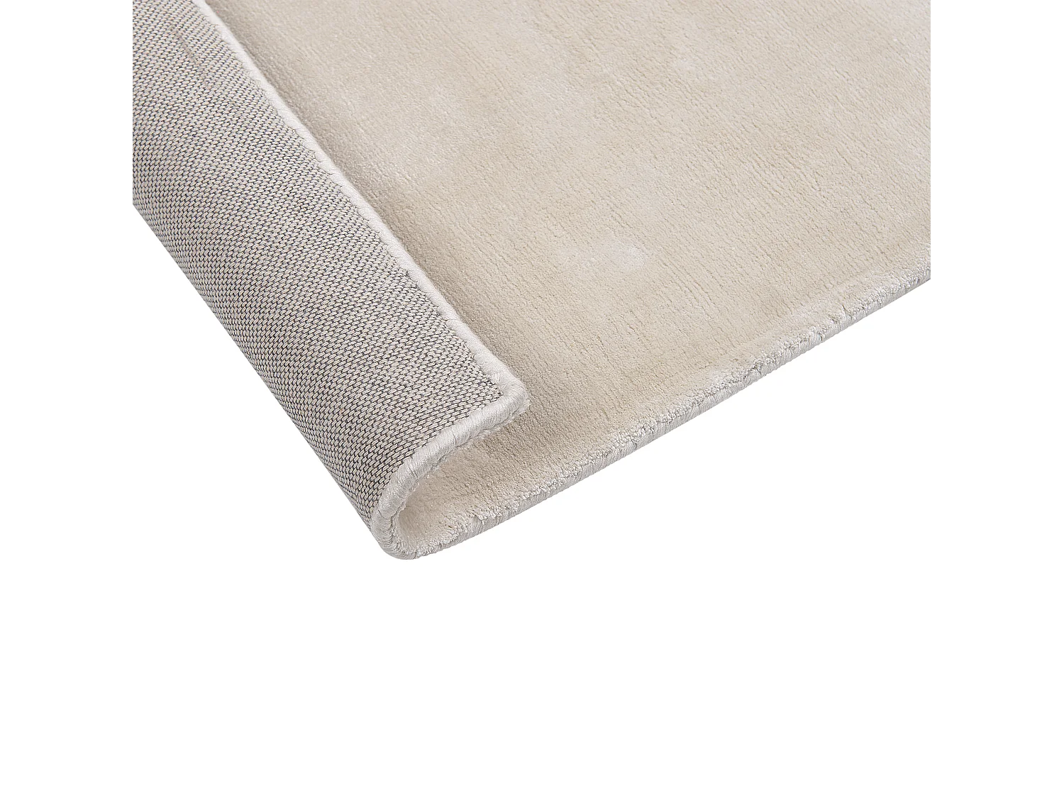 Tapis GESI II Beige clair 140 x 200 cm Soie artificielle