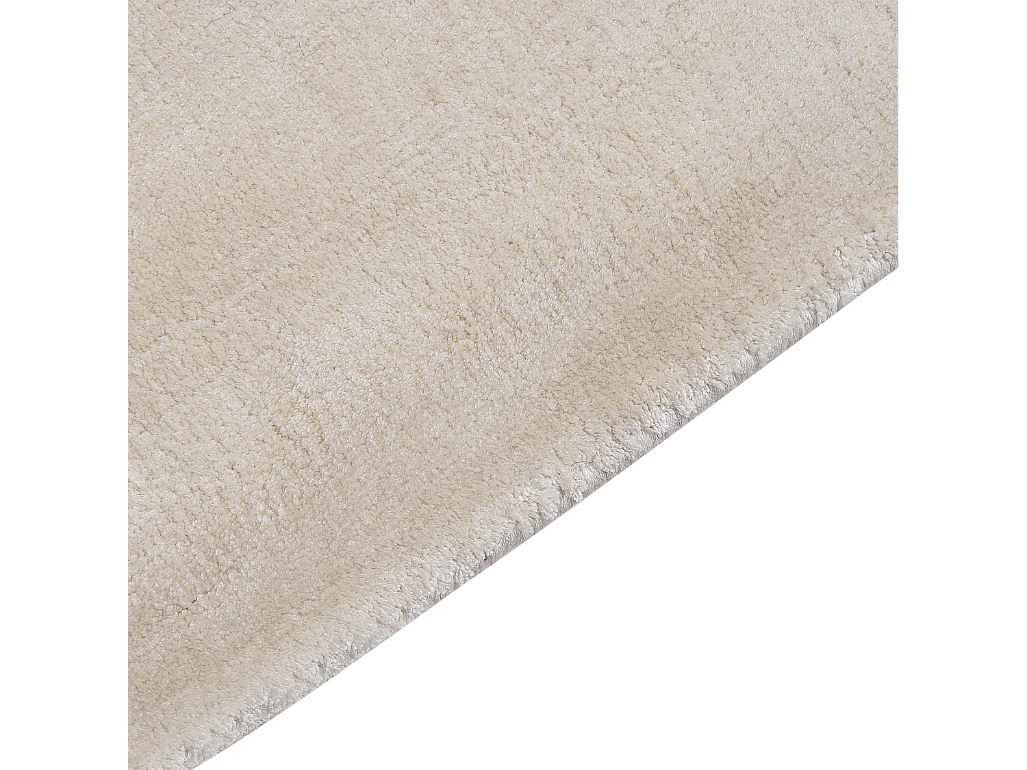 Vloerkleed viscose lichtbeige 80 x 150 cm GESI II