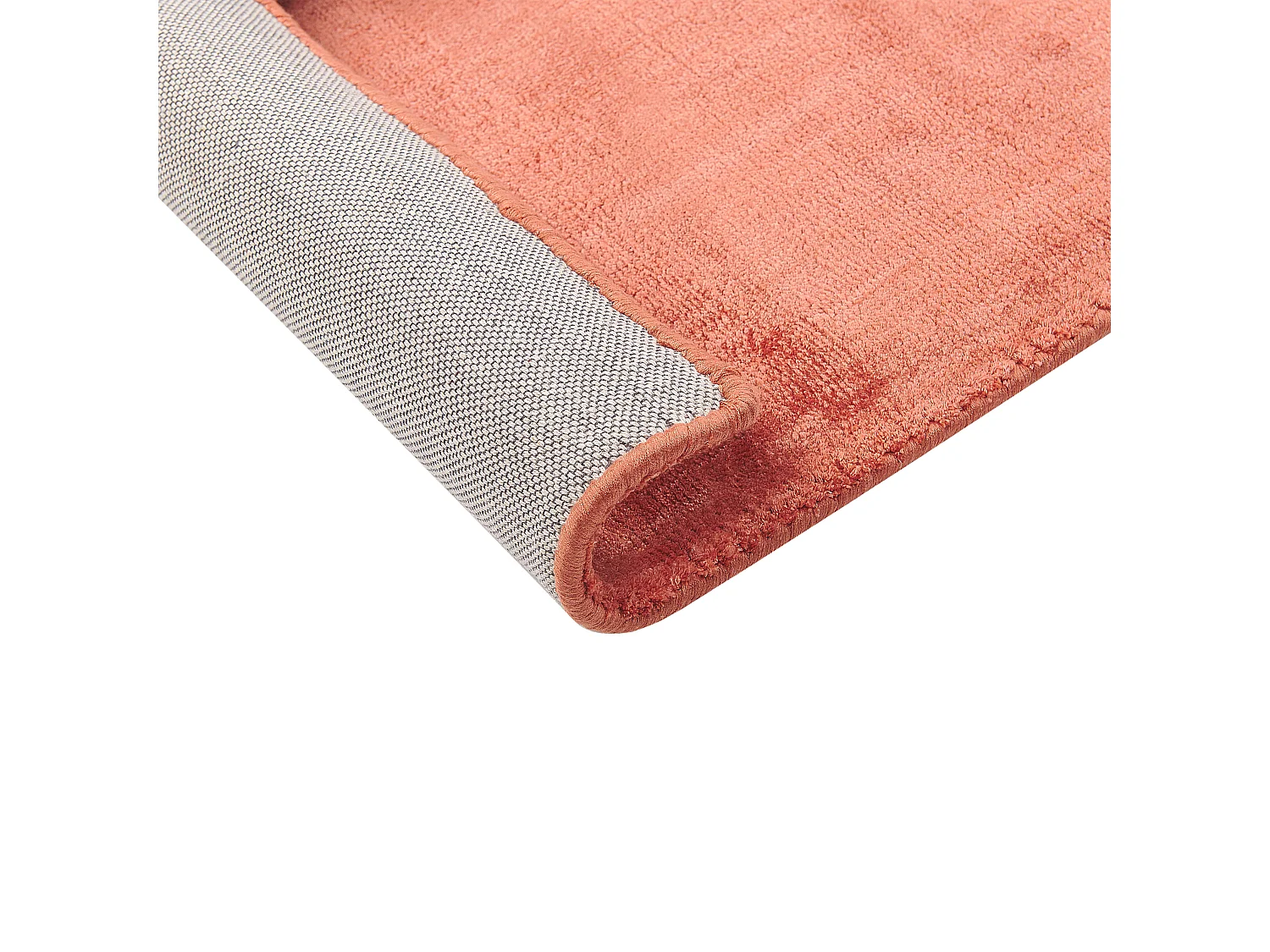 Tapis GESI II Orange 140 x 200 cm Soie artificielle