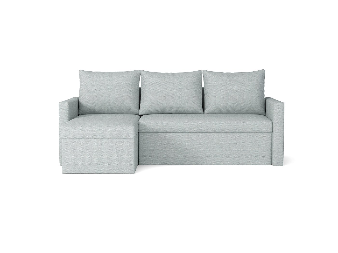 Canapé D'angle Convertible Poltronesofa En Tissu Gris - Occasion