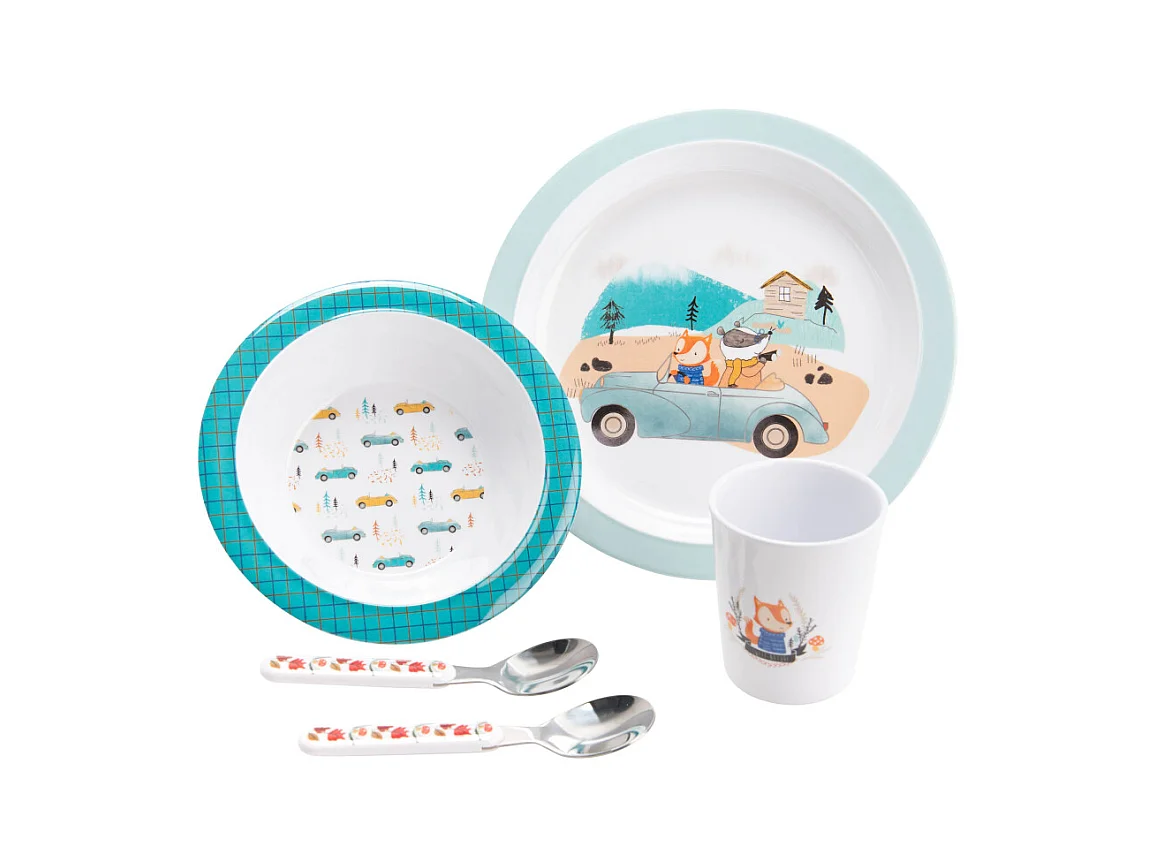 Coffret 5 pièces déjeuner Gaspard