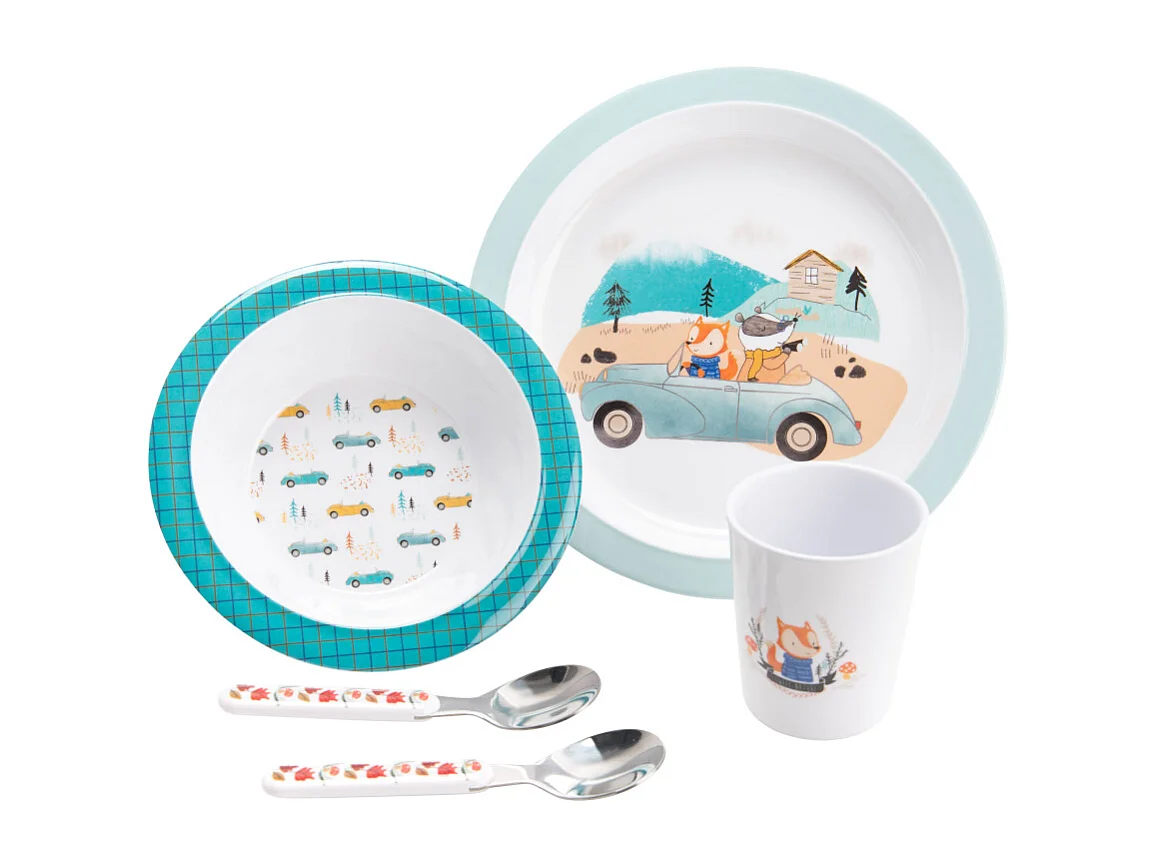 Coffret 5 pièces déjeuner Gaspard