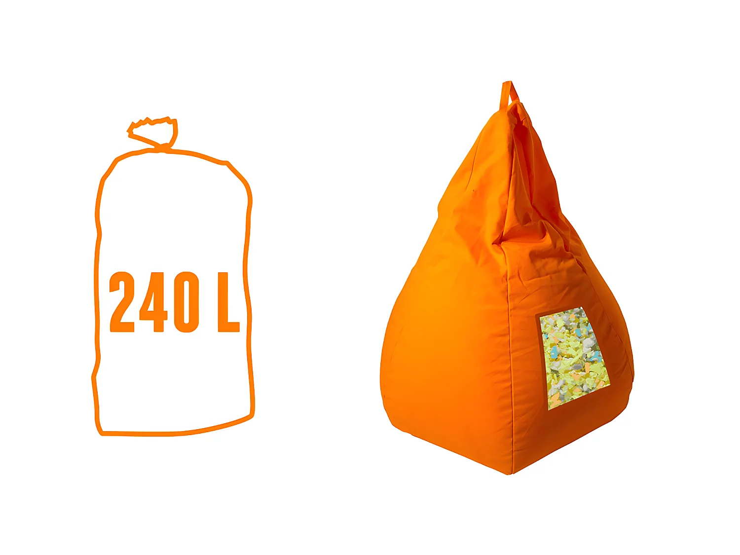 MATELAS POUR TOUS | Flocons de mousse | Garnissage - rembourrage