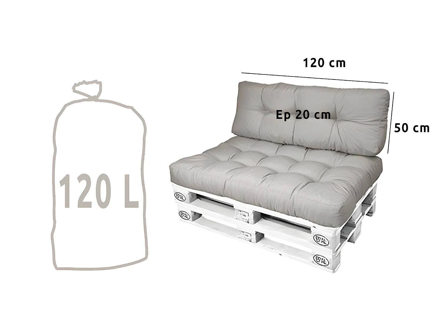 MATELAS POUR TOUS | Flocons de mousse | Garnissage - rembourrage