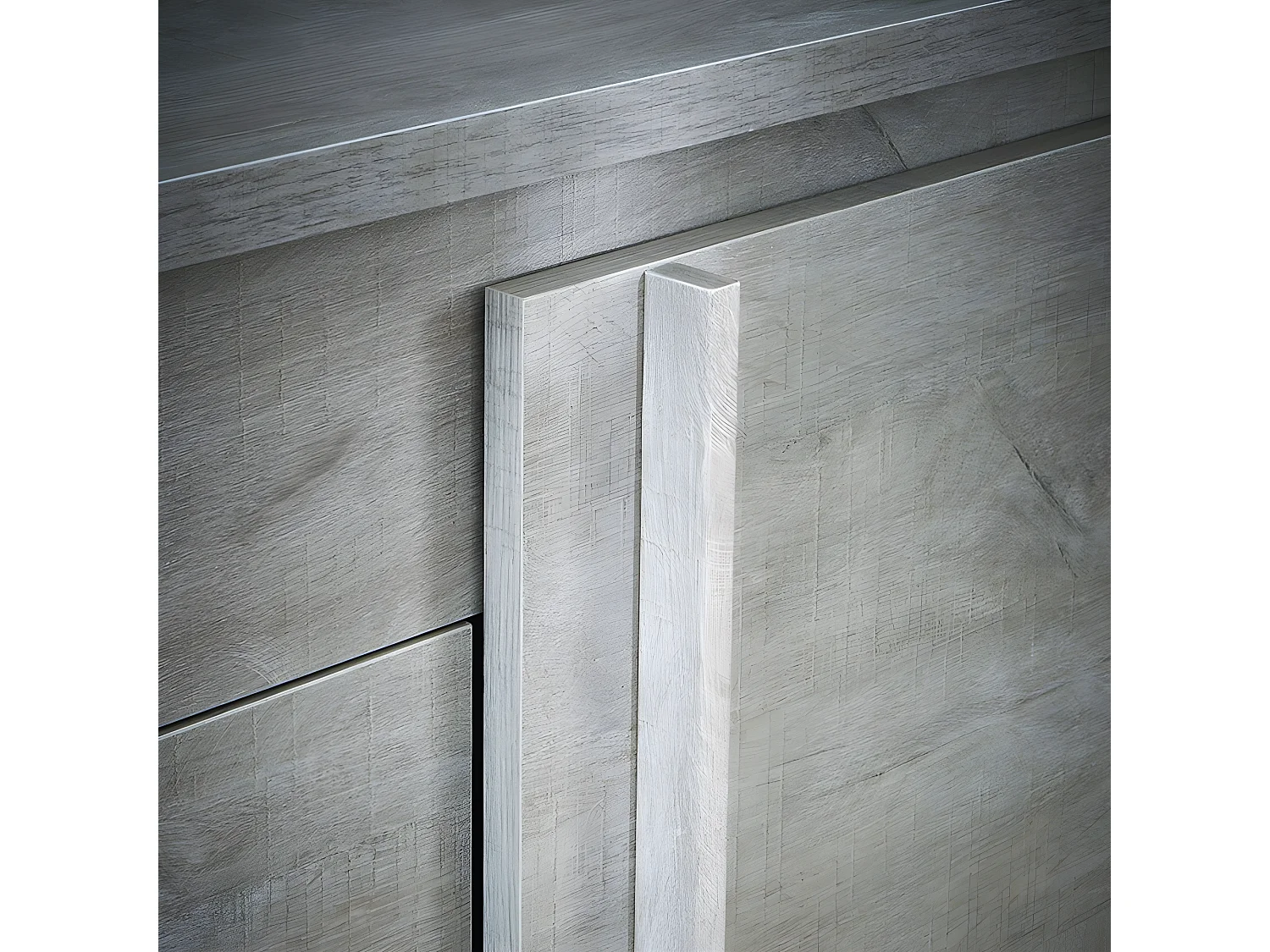 Bahut 2 portes 3 tiroirs chêne champagne Comtesse