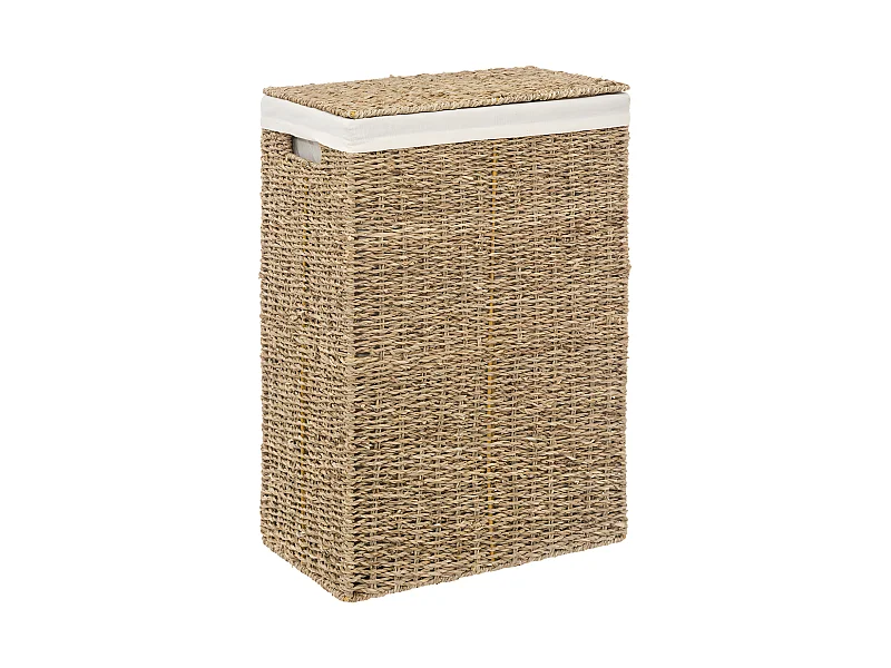 Cesto de ropa de mimbre de 40 litros