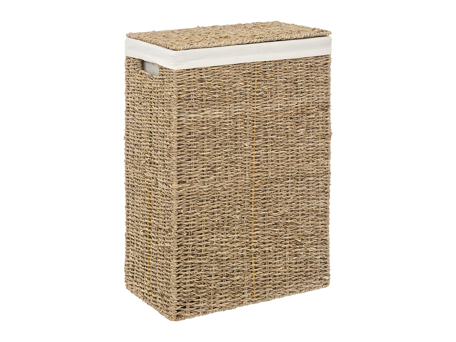 Cesto de ropa de mimbre de 40 litros