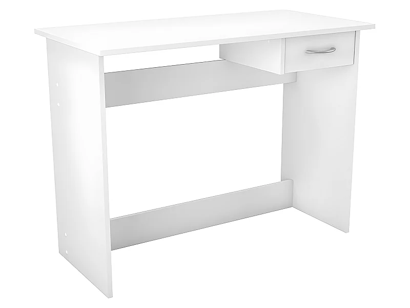 Bureau junior 1 tiroir blanc Alpin