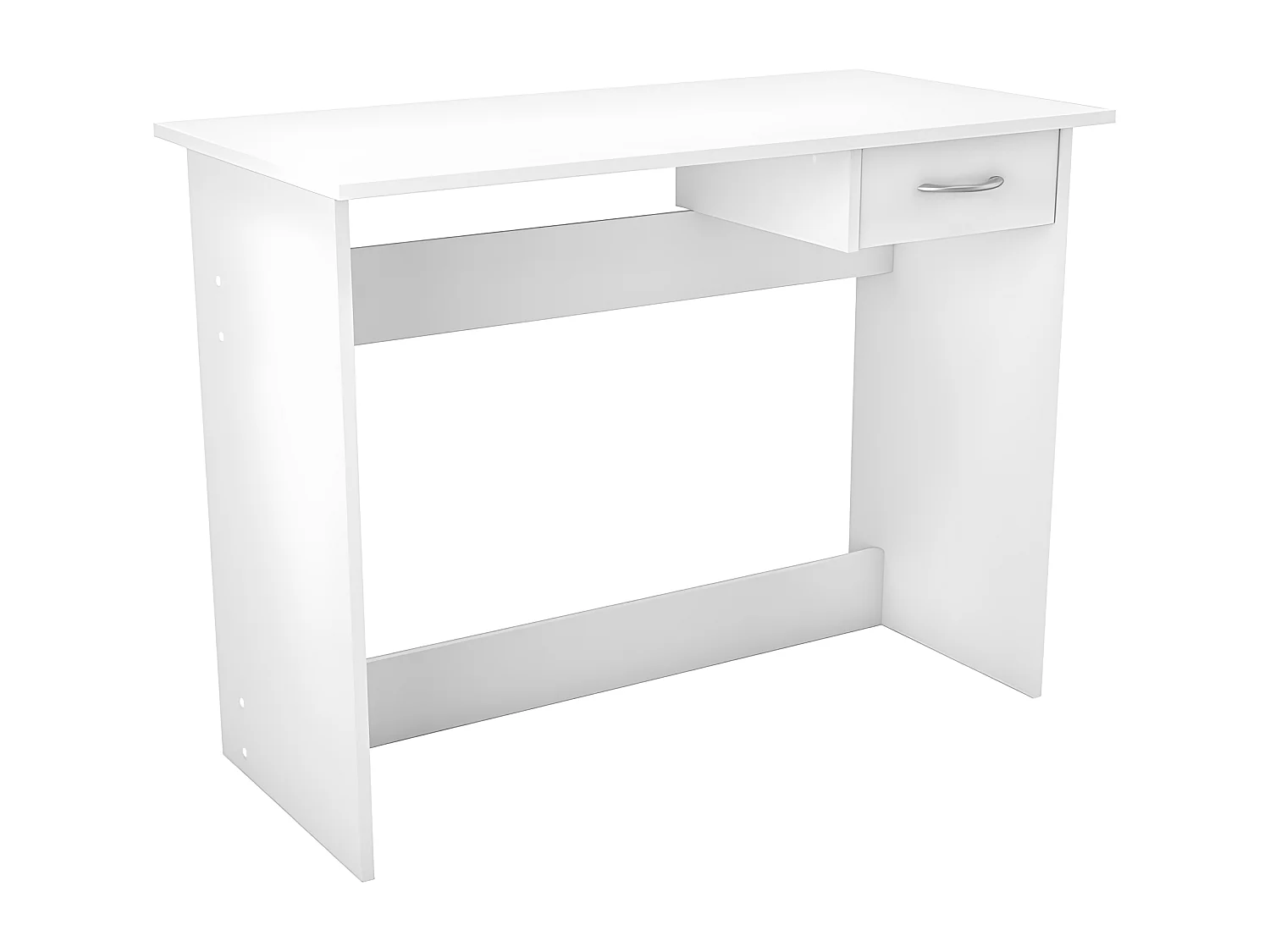 Bureau junior 1 tiroir blanc Alpin