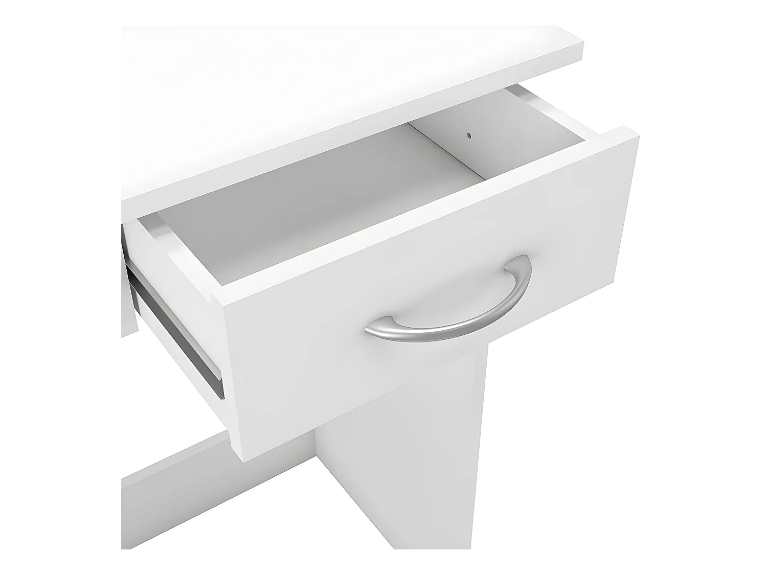 Bureau junior 1 tiroir blanc Alpin