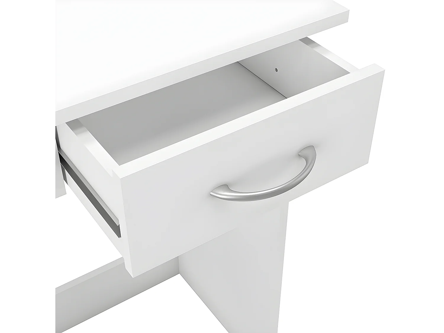 Bureau junior 1 tiroir blanc Alpin