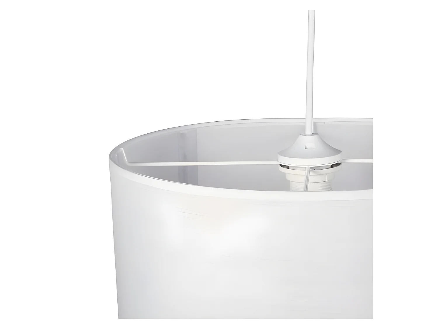 Suspension gigogne 2 abat-jours cannage Ostaria