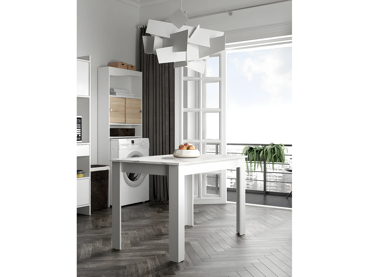 NICE White Table 110 X 70