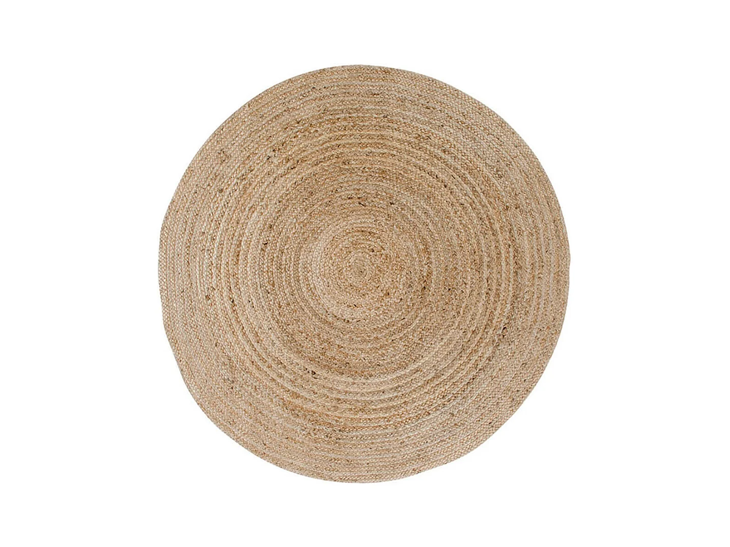 THANE - Tapis Rond Ø120cm en Fibre de Jute Naturel