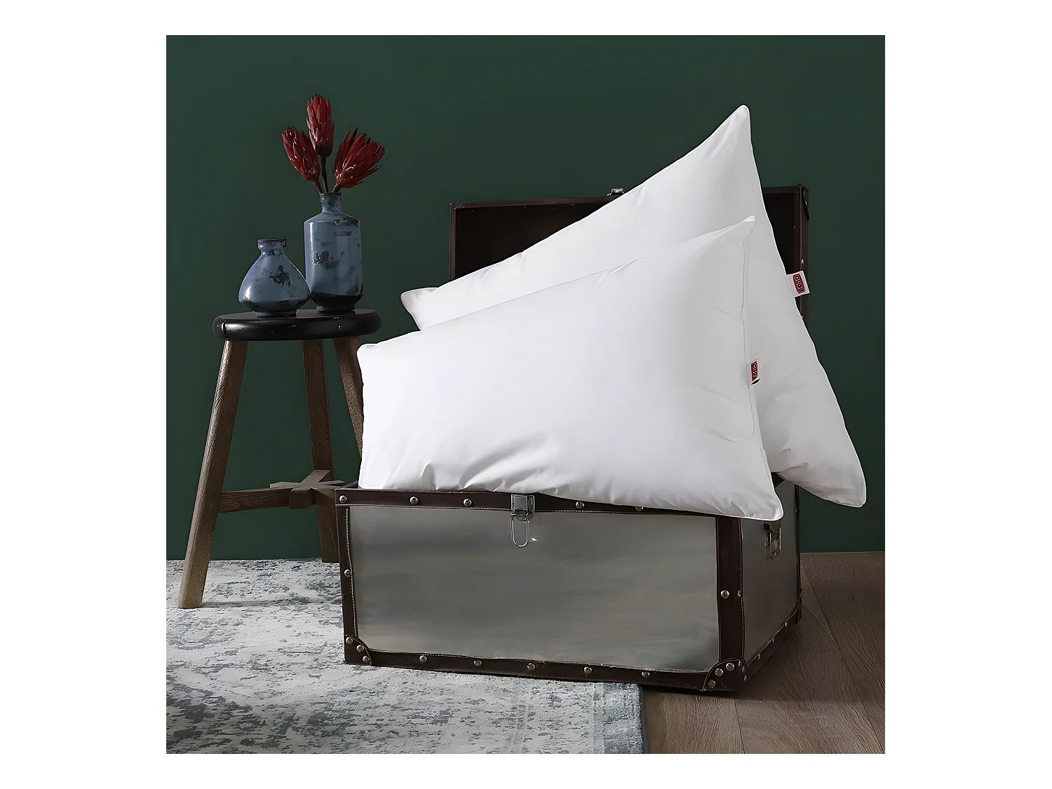 Oreiller moelleux antiacariens Proneem® Fibre VOLUPT'AIR® Dodo