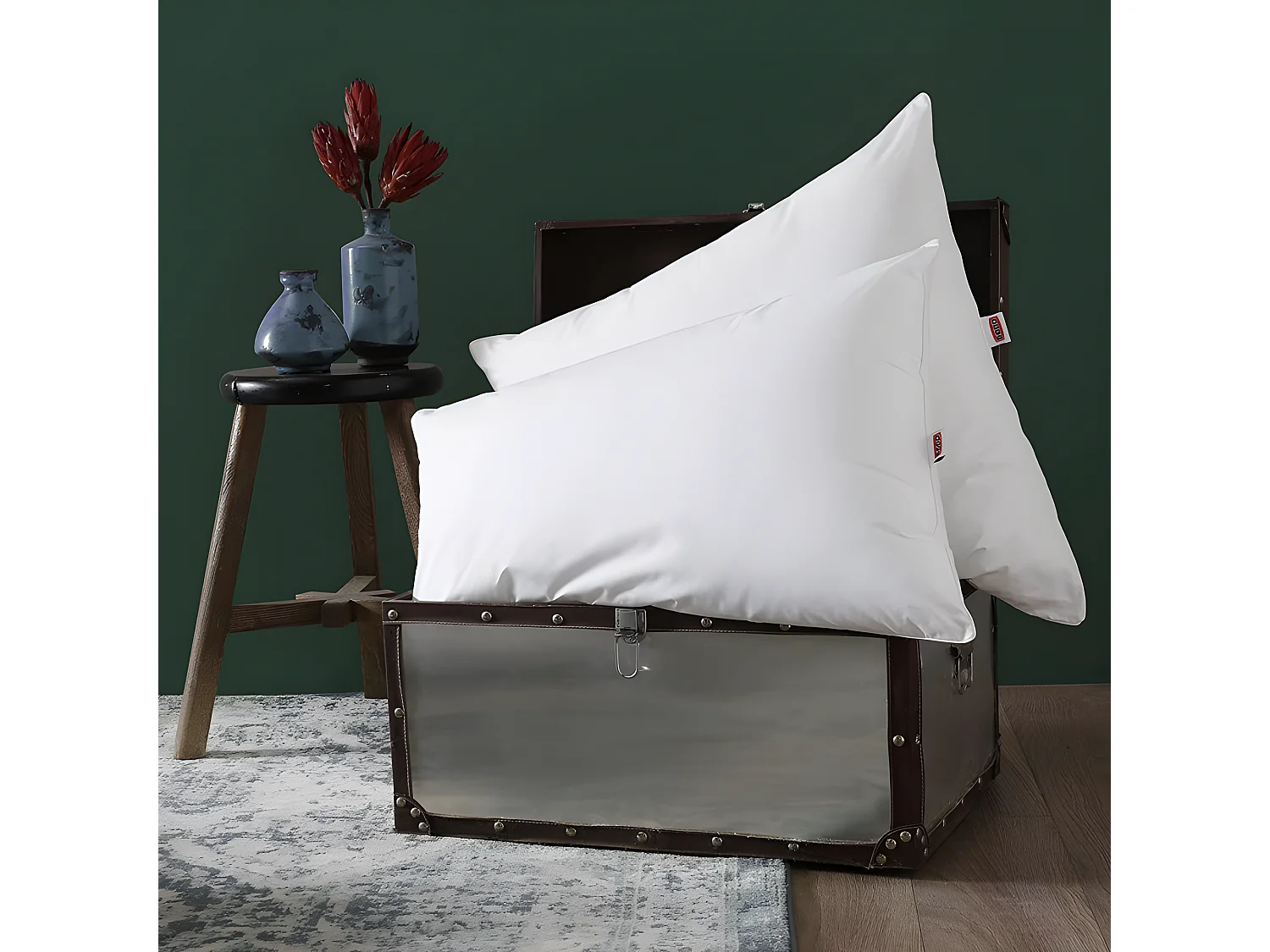 Oreiller moelleux antiacariens Proneem® Fibre VOLUPT'AIR® Dodo