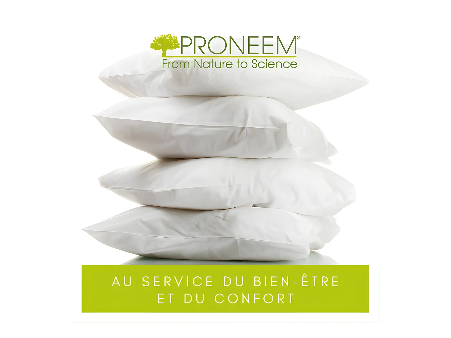 Oreiller moelleux antiacariens Proneem® Fibre VOLUPT'AIR® Dodo