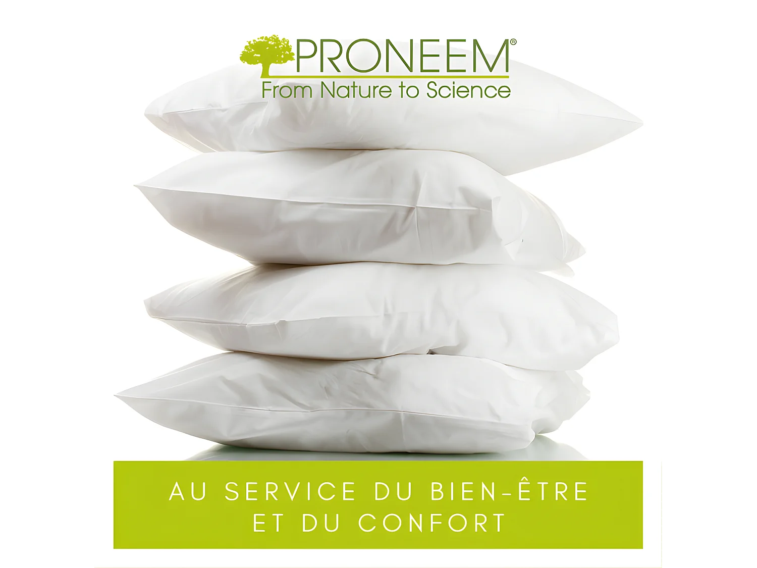 Oreiller moelleux antiacariens Proneem® Fibre VOLUPT'AIR® Dodo