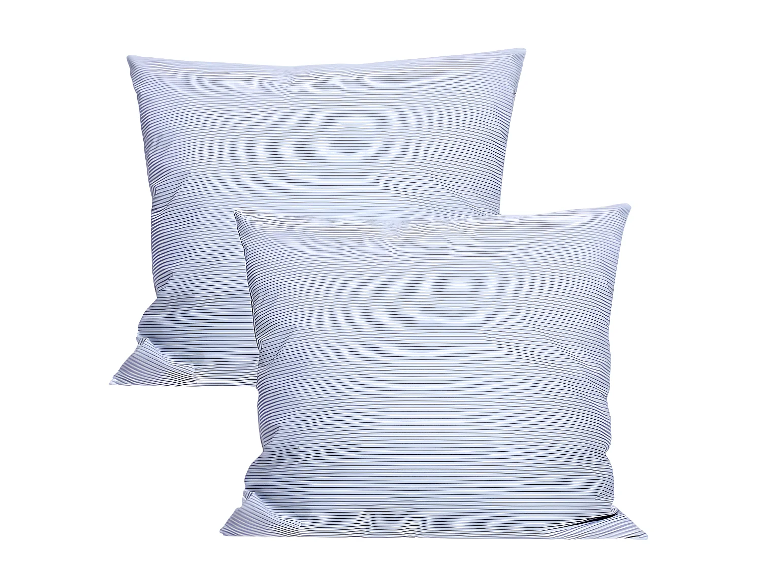 Lot de 2 oreillers plumes 65 x 65 cm "DODO"