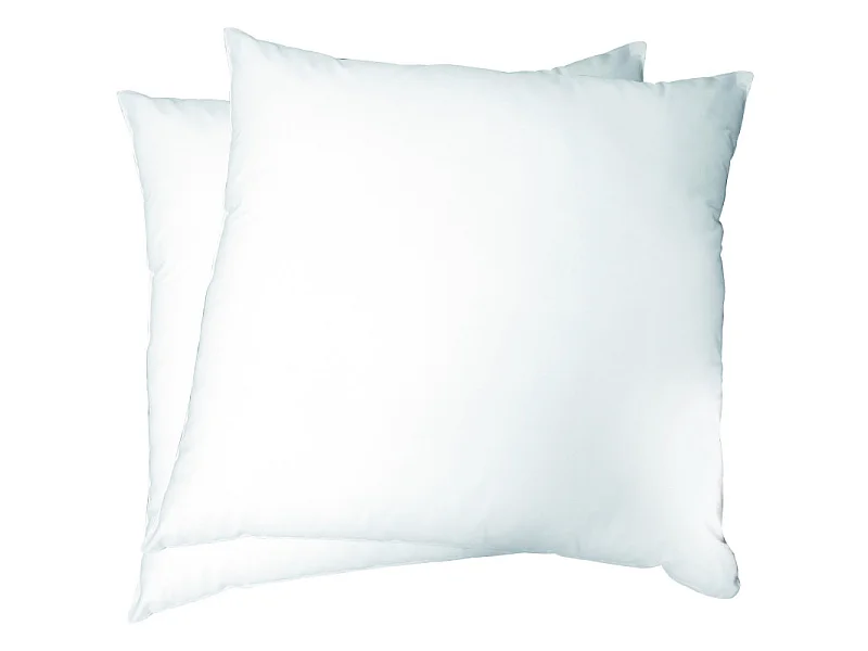 Lot De 2 Oreillers 60 X 60 Cm Dunlopillo "sophie" Douceur Extrême