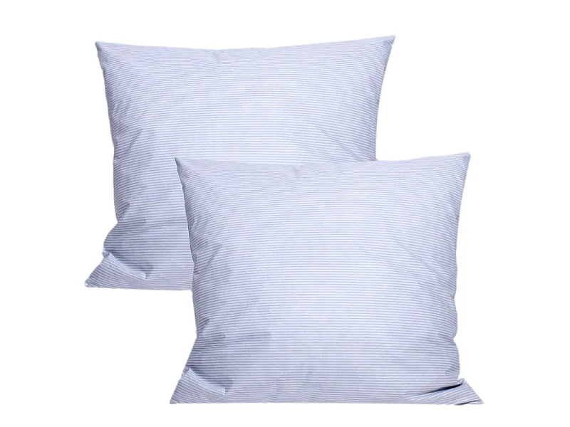 Lot de 2 oreillers plumes 60 x 60 cm "DODO"