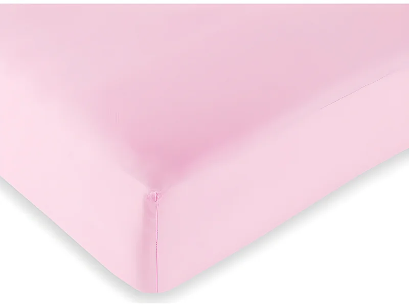 Drap housse Pétale 200 x 200 cm / 100% coton / 57 fils/cm² "King size"