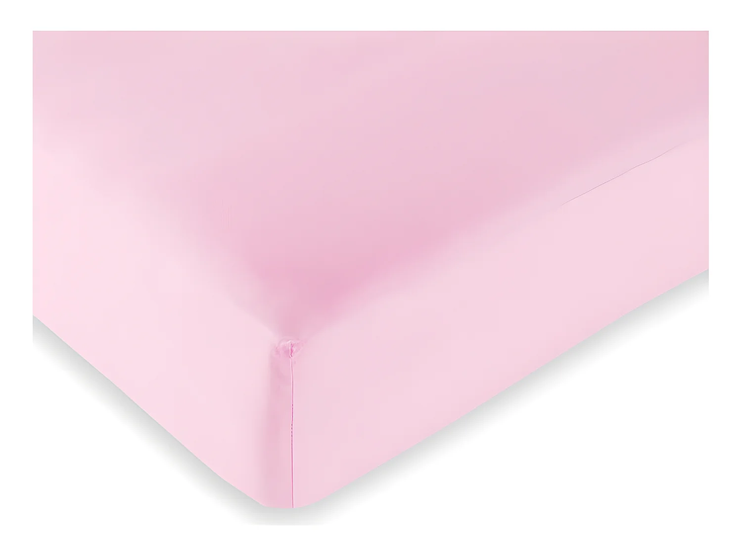 Drap housse Pétale 180 x 200 cm / 100% coton / 57 fils/cm² "King size"