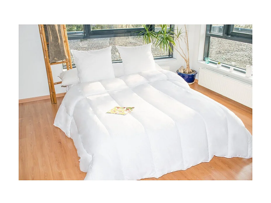 Couette protection totale anti acariens 400 gr/m² 220 x 240 cm pour lit 2 places 140 x 190 cm à 160 x 200 cm