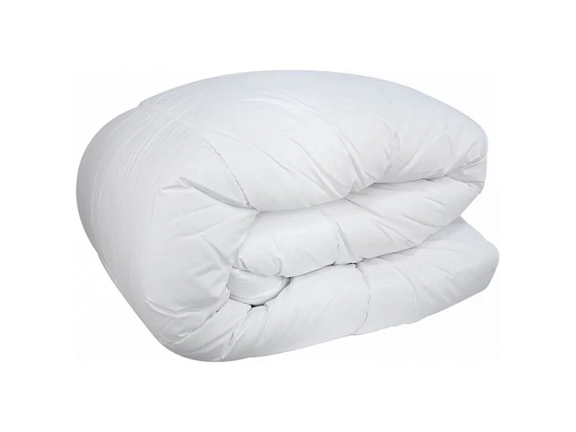 Couette toutes saisons microfibre 220 x 240 cm pour lit 2 places 140 x 190 cm à 160 x 200 cm