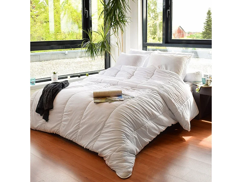 Couette anti transpirante 200 gr/m² 200 x 200 cm pour lit 120 x 190 cm