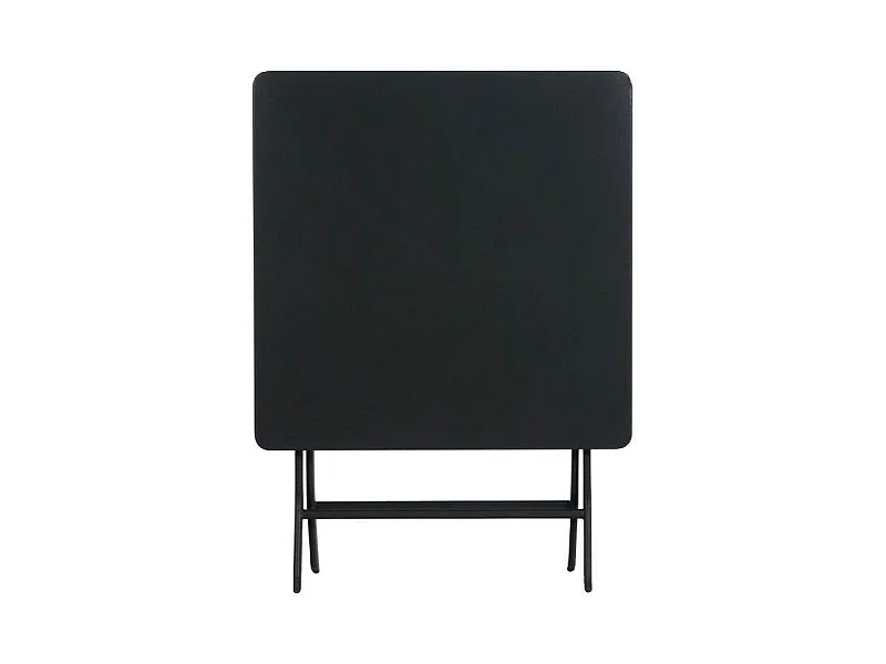 Table carrée pliante Greensboro 2p graphite Hespéride