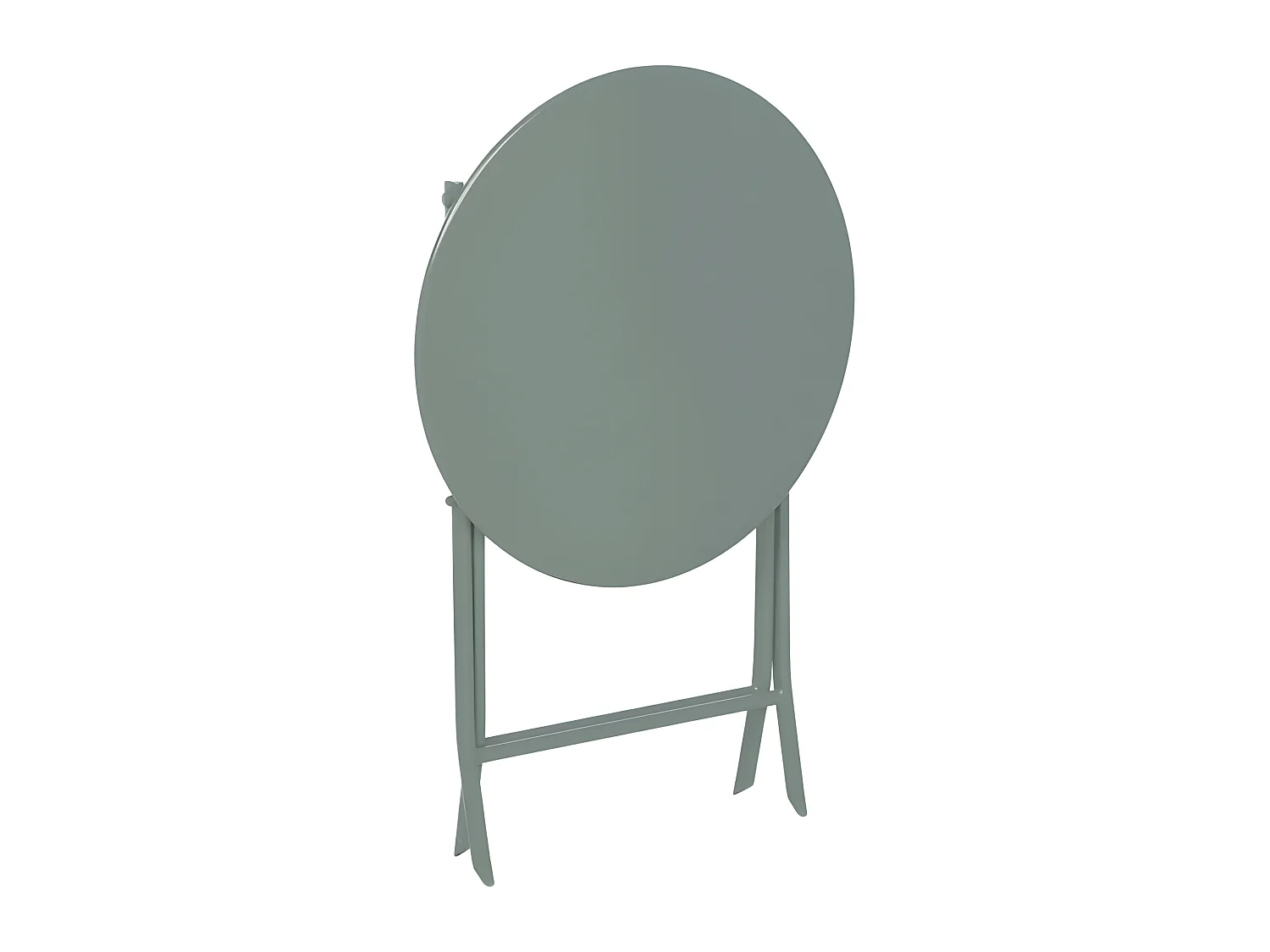 Table ronde pliante Greensboro 2p vert olive Hespéride