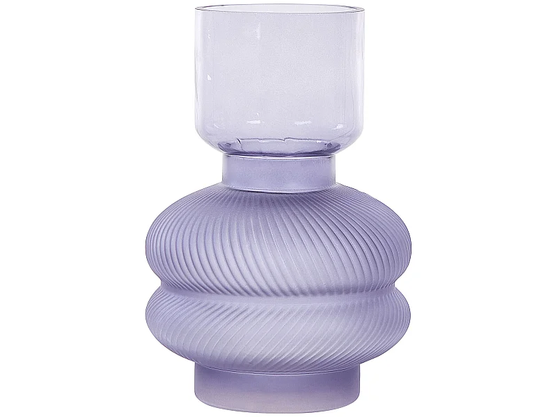 Blumenvase RODIA Glas 24 cm Violett