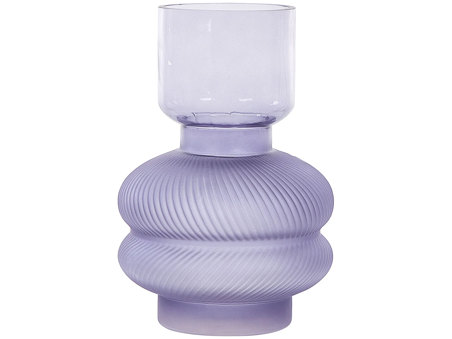 Blumenvase RODIA Glas 24 cm Violett