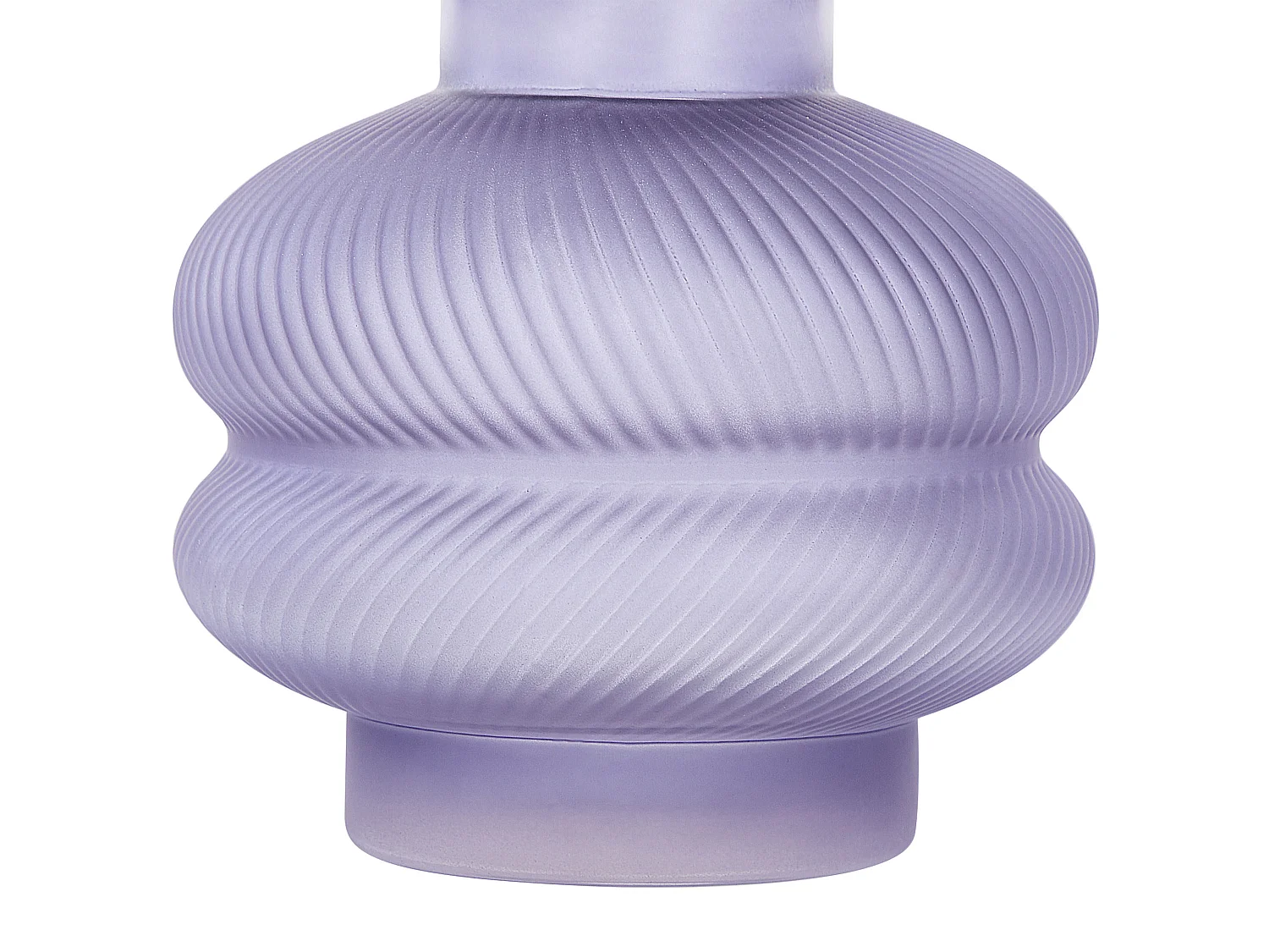 Blumenvase RODIA Glas 24 cm Violett