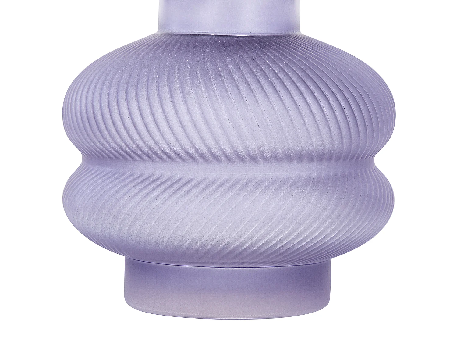 Blumenvase RODIA Glas 24 cm Violett